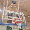 Ceiling mounted basketball construction